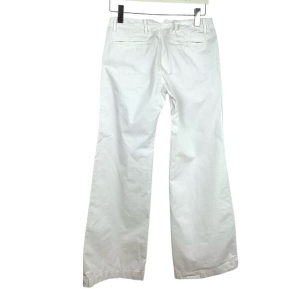 NILI LOTAN WIDE LEG LOW WAIST WHITE PANTS NWT 4 - Picture 7 of 12